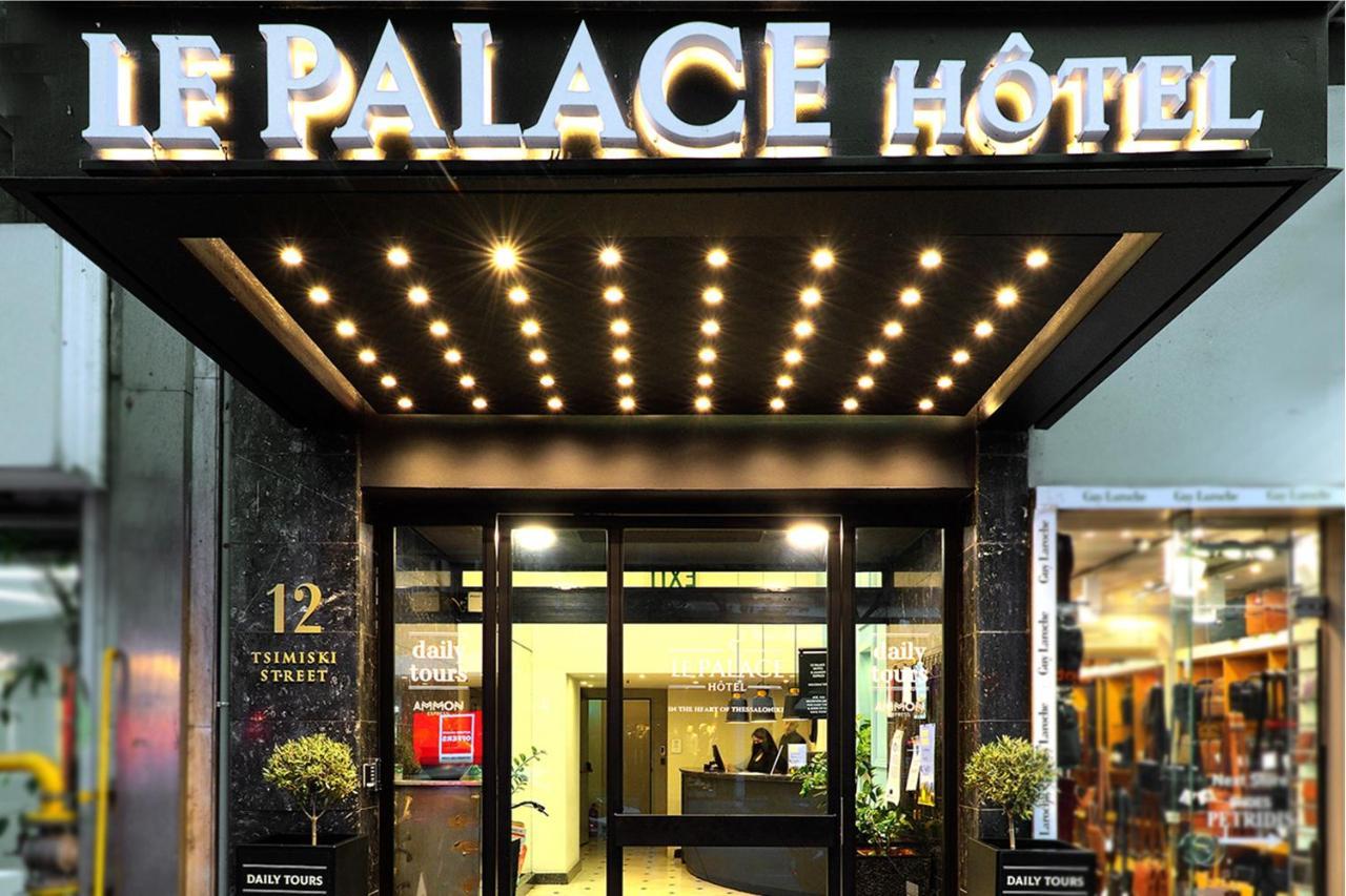Le Palace Hotel Tesalonika Bagian luar foto